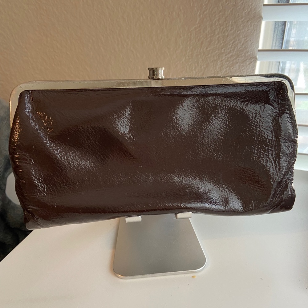 HOBO International Lauren Clutch Wallet- Brown